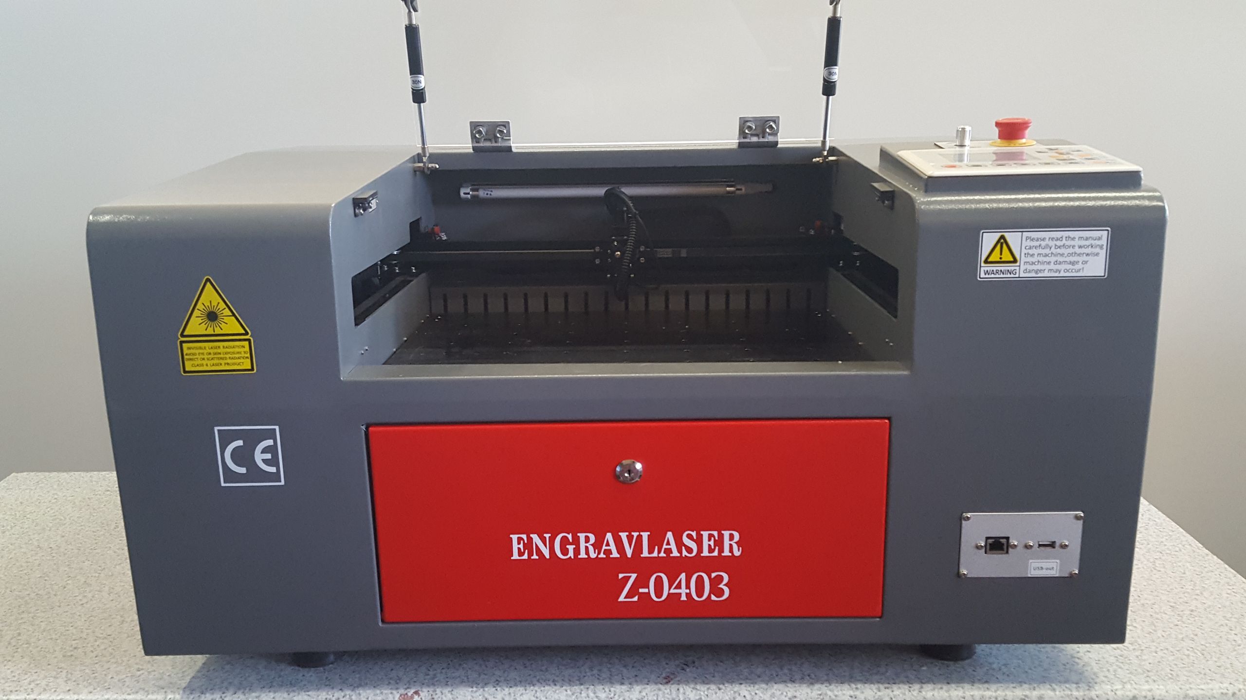 machine de gravure laser co2 Z-0403 EngravLaser